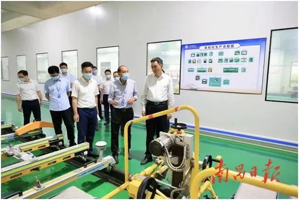 李红军专题调研科技创新工作——大红鹰dhy测控